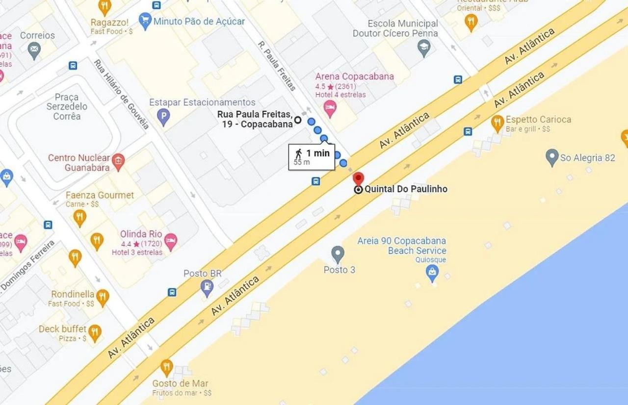 Pf21 - Apto A 1 Minuto Da Praia De Copacabana 里约热内卢 外观 照片